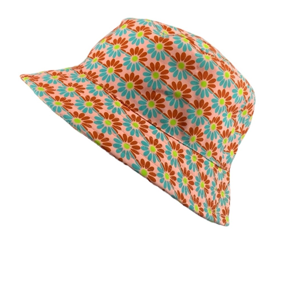 David & Young pink floral bucket hat - Picture 4 of 5